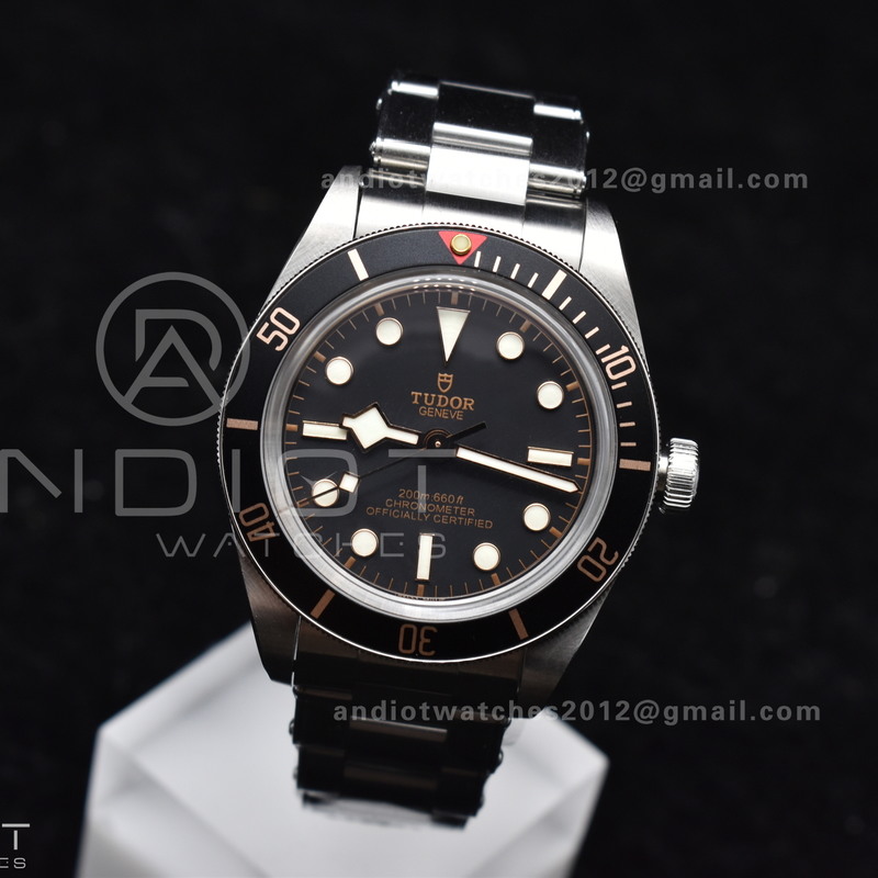 Heritage Black Bay Black Bezel ZF 1:1 Best Edition 39MM On SS Bracelet A2824 V5 